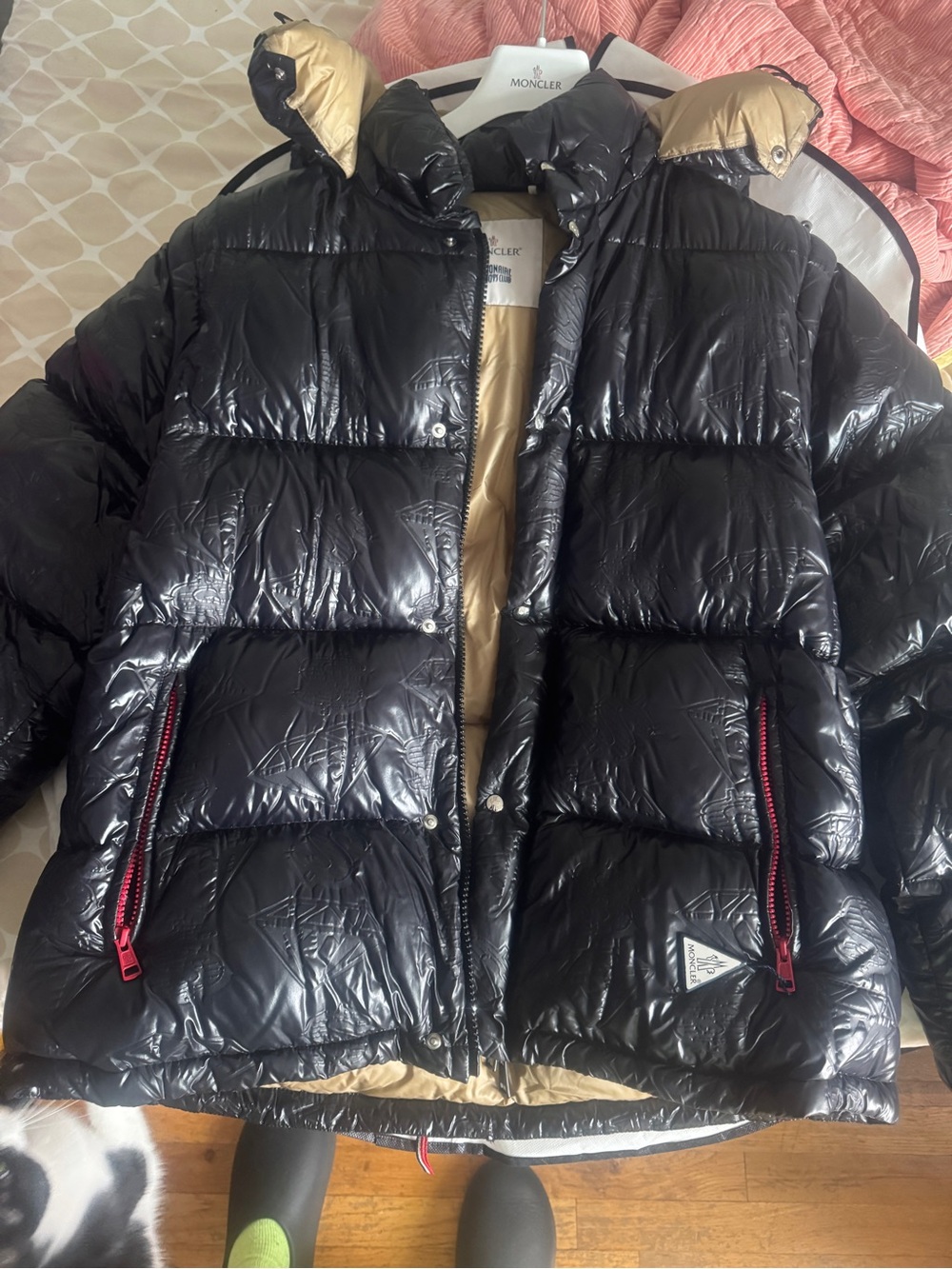 Moncler x Billionaire Boys Club Puffer jacket with removable arms. - Picture 5 of 7
